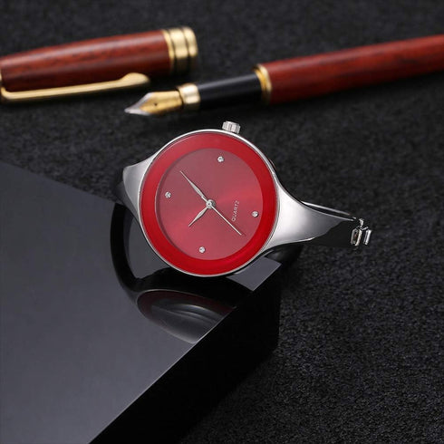 Weicam Luxury Ladies Bracelet Stainless Steel Bangle Wrist Watch Women’s Quartz Analog Watch Best Gifts...
