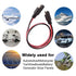 12 14 Gauge 2 Pin Quick Disconnect Audiopipe Polarized Wire Harness, Heavy Duty SAE Connector Bullet Lead Cable, SAE Power Automotive Extension Ca...