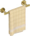 FORIOUS Towel Bar 7.3 Inch Center to Center, Brushed Gold Bathroom Towel Rack 304 Stainless Steel, Wall Mounted Towel Holder for Bathroom, include...