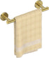 FORIOUS Towel Bar 7.3 Inch Center to Center, Brushed Gold Bathroom Towel Rack 304 Stainless Steel, Wall Mounted Towel Holder for Bathroom, include...