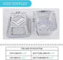 Small Aluminum Pans with Lids(40 Pack - 5"×4") 1 LB Capacity Tin Foil Pans Disposable - 40 Pans and 40 Cardboard Lids for Cooking Baking Party Mea...