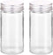 SWOMMOLY Replacement Glass Spice Jars/Round...