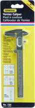 General Tools Metric and English Vernier Caliper #722, Machined Steel, Pack of 1...