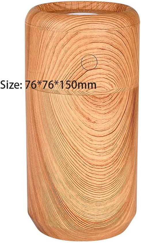Room Humidifier, LED Colorful 350ml Aroma Diffuser Air Humidifier USB Ultrasonic Humidifier Essential Oil Diffuser for Home Office Humidifier (Col...