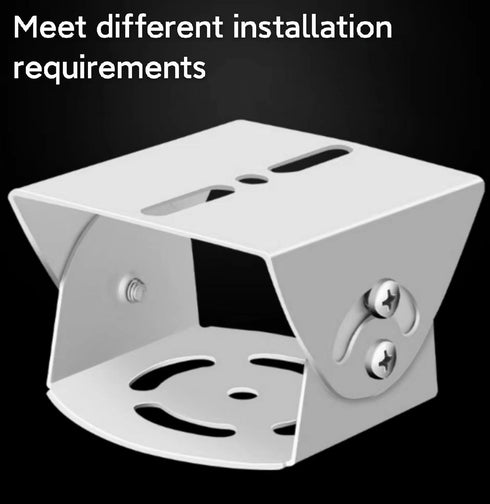 Universal Security Camera Joint Mount, Suitable for CCTV Security Cameras Mount Bracket Installation,Bracket Adjustable Solid Metal Base...