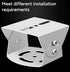 Universal Security Camera Joint Mount, Suitable for CCTV Security Cameras Mount Bracket Installation,Bracket Adjustable Solid Metal Base...