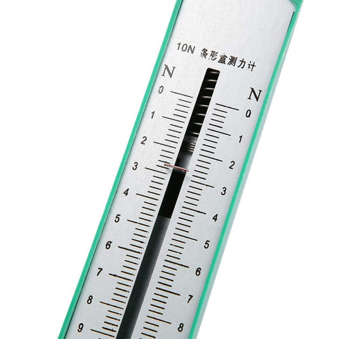 Newton Force Meter Spring Scale 10N Newton Meter Spring Dynamometer Physics Mechanical Experiment Instrument...