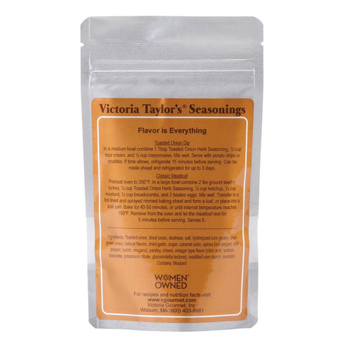 Victoria Taylor's Toasted Onion Herb (2.8 Ounce Single Pouch)...