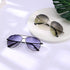 Sunglasses for Women and Men,Classic Aviator Sun Glasses for Men Women Driving Shades UV Protection 2024 New (Silver Frame Green Lens)...