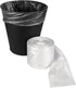 Blue donuts 4 Gallon trash bag liner 500 Count, Garbage bags, 17”x 18” Clear Leak proof Waste basket bin liners for bathroom, office and bedrooms...