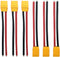3 Pairs Amass XT90H XT90 Wire XT 90 Plug Male and Female Connector 150mm 10AWG Silicon Wire for RC Lipo Battery FPV Racing Drone...