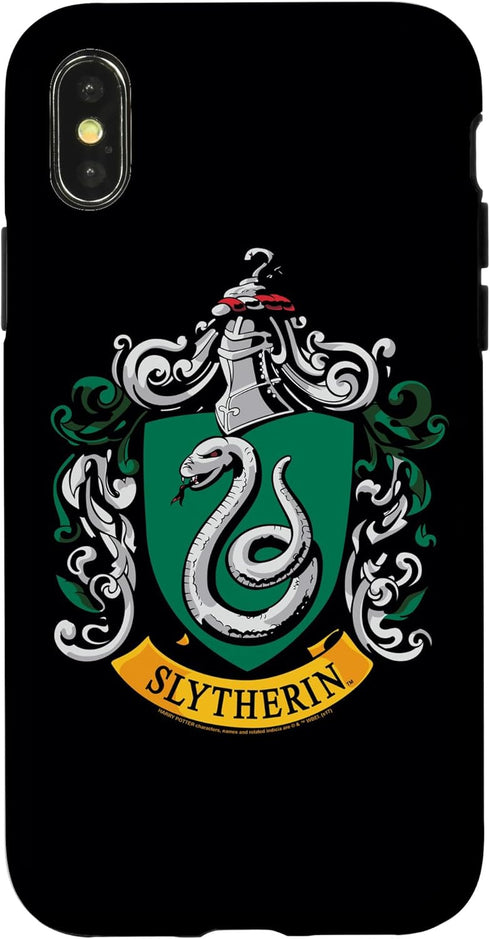 iPhone X/XS Harry Potter Slytherin House Crest Case...