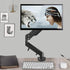 Suptek Monitor Mount Gas Spring Monitor Arm Desk Mount Monitor Stand Fully Adjustable Fits 17 20 22 23 24 26 27 inch Monitors Weight Capacity up t...