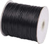 Craftdady 175 Yards 1.5mm Waxed Polyester Beading Cord String for Braided Macrame Bracelet Jewelry Making (Black)...