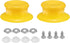 uxcell 2pcs Pot Pan Lids Replacement Knob, Plastic Pan Cover Holding Handles Fits Skillets and Kitchen Cookware Covers, Yellow...