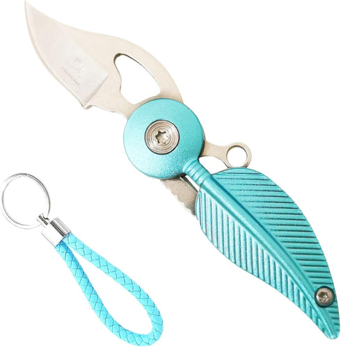 Pocket Knives & Folding Knives,Mini Pocket Knife for Women,Small Pocket Knife,Edc Knife with Chain,Cool Knives,Cool Gadgets,Cute Key Accessories(B...