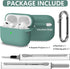 AirPods Pro 2/Pro Case Cover with Cleaner Kit,Soft Silicone Protective Case for Apple AirPod Pro 2nd/1st Generation Case for Women Men,AirPods Cas...