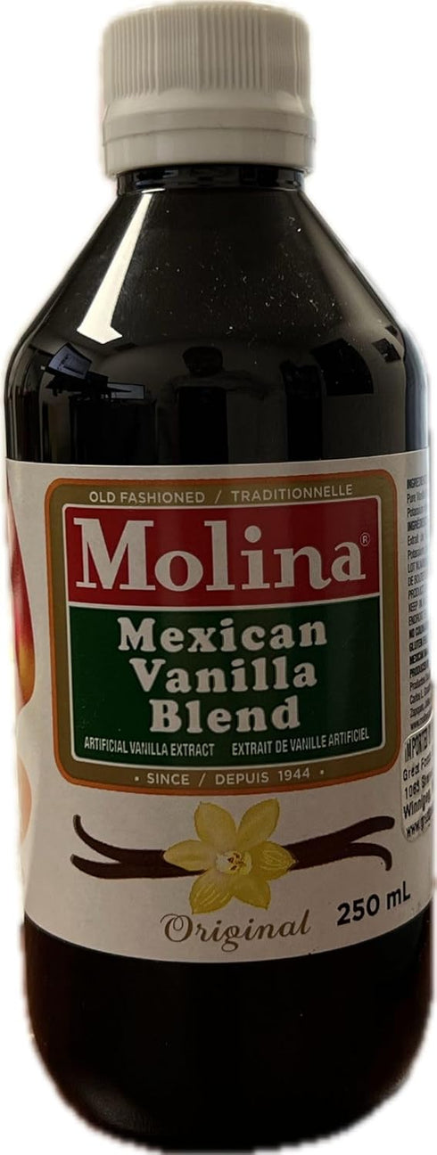 Molina Mexican Vanilla Blend Extract - Original, 8.3 Fl Oz...