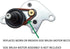 Neato Botvac Robotic Vacuum Side Brush Motor Compatible Upgraded Drive Belt O Ring D5 D6 D7 Connected D75 D80 D85 65 70e 75 80 85...
