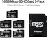 INLAND Micro Center 16GB Class 10 Micro SDHC Flash Memory Card with Adapter for Mobile Device Storage Phone, Tablet, Drone & Full HD Video Recordi...