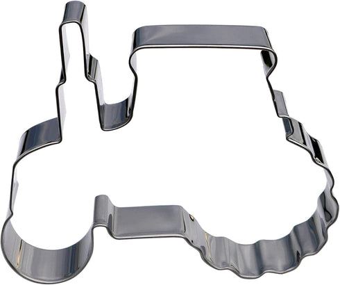 Farm Tractor Cookie Cutter, Premium Food-Grade Stainless Steel, Dishwasher Safe...