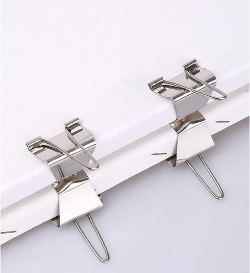 4pcs Stainless Steel Wet Canvas Clips Hold 2 Canvas Face to Face for Oil Painting Frame Art Supplies...