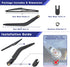 Rear Windshield Wiper Arm Blade Assembly Kit Compatible with 2006-2011 Chevrolet Chevy HHR Rear Window Wiper, Replacement 15807605, 22709463, 2273...