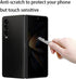 Anti-Spy Inner Screen Protector Designed for Samsung Galaxy Z Fold 4 5G 2022 and Privacy Outer Screen Protector Soft Anti-Scratch Film Anti-Peepin...