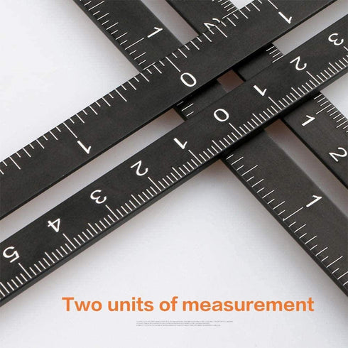 Universal Multi Angle Measuring Ruler, 12 Section Ceramic Tile Opening Locator, Aluminum Alloy...
