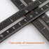 Universal Multi Angle Measuring Ruler, 12 Section Ceramic Tile Opening Locator, Aluminum Alloy...