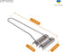 Fish Skin Scraper - Stainless Steel Fish Cleaning Tool- Fish Skin Remover - Clean Scaler Brush - Fish Cleaner...