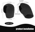 Pack-2 Car Shift Knob Protective Cover, Silicone Tightly Wrapped Anti-Slip and Dust-Proof Decoration, Side Opening Design Gear Lever Cover, Univer...