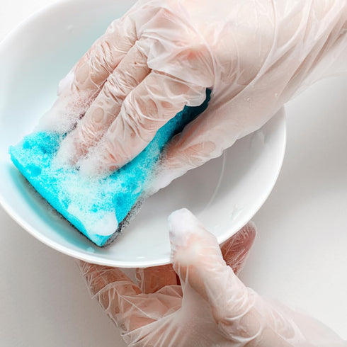 ForPro Disposable Vinyl Gloves, Clear, Industrial Grade, Powder-Free, Latex-Free, Non-Sterile, Food Safe, 2.75 Mil. Palm, 3.9 Mil. Fingers, Small,...