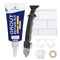 Grout Repair Kit - 180g Tile Grout Paint Filler Tube & Caulk Tool, Grout Filler for Bathroom, Kitchen Porcelain Floors, Repair, Renew & Fill Tile ...