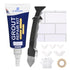Grout Repair Kit - 180g Tile Grout Paint Filler Tube & Caulk Tool, Grout Filler for Bathroom, Kitchen Porcelain Floors, Repair, Renew & Fill Tile ...
