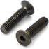 1 Set Black Taper Steering Wheel Screw Bolts For Nardi Personal OMP For Momo (Black Flat)...