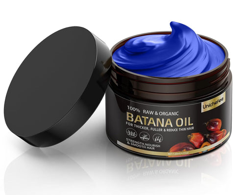 Batana Oil for Hair Growth Dr Sebi Approved 100% Pure Raw Natural Batana Hair Care Oils Organical Product for Women/Men Scalp Hair Loss & Hair Dry...
