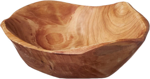 Enrico Root Wood Small Bowl,Brown, 6"...