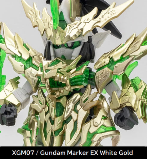 GSI Creos Gundam Marker EX White Gold XGM07 and Yellow Gold XGM08 with Original Stylus Ballpoint Touch Pen...