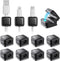 Cord Organizer Holder, 12 Pack Magnetic Desk Cable Clips Management, Phone Charging Cable Keeper, Strong Adhesive Wire Charger Holder for Nightsta...