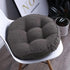 vctops Round Chair Pad Seat Cushion Solid Color Soft Chair Pads Comfy Velvet Cushion Pillow for Kitchen Dining Office Chair Kids Reading (Coffee,D...