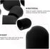 Hemobllo Stylus Replacement Tips - 75 Pcs Silicone Stylus Rubber Tips Stylus Pen Tips Soft Replacement Rubber Tips for Stylus Pens (Outer Diameter...