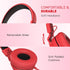 rockpapa 950 Wired Headphones for Kids Girls Boys for School Classroom with Microphone, On-Ear Foldable Corded Headphones with Jack 3.5mm for Lapt...