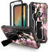 FITO for Samsung Galaxy A11 Case, Durable Shockproof Case for Samsung A11 Phone with Screen Protector, Built-in Kickstand, Unique Pattern Design (...
