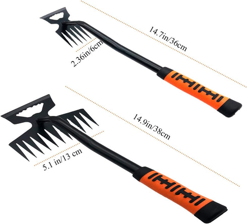 Weed Puller Tool, Artifact Garden Tools, 2024 Upgraded Uprooting Weeding Tool with Gloves, Manganese Steel Weed Remover Tool for Garden, Farm Weed...