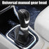 5 Speed Shift Knob, Weighted Manual Gear Shifter Knobs, Leather Gear Shifting Handle, Automotive Manual Universal Transmission, Interior Automatic...
