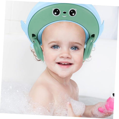 Shampoo Cap Baby Bath Hair Washing Hat for Toddlers Toddler Shower Visor Shower Cap Kids Hair Washing Station for Sink Shower Plastic Child...