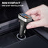 USB Car Charger Adapter, 4 Ports QC3.0 Cell Phone Fast Charger, Multi-Port Smart Quick Charger, Auto Charge Adapter for Cigarette Lighter, Compati...