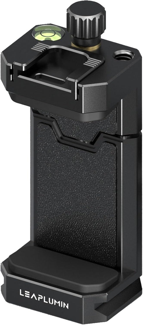 Tripod Phone Mount Holder with Sliding Cold Shoe,Universal Smartphone Mount Adapter with 1/4" Standard Screw&& Arca Swiss Quick Release Plate,Phon...