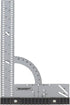 Milescraft 8404 Framing Square 300 Imperial Framing Square – 12” x 8” Steel Carpenter Square for Woodworking with Removeable Fence...